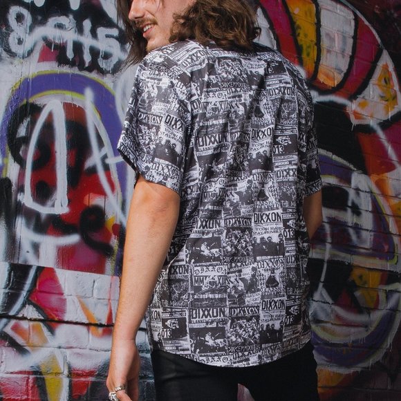 DIXXON FLANNEL - VENUE Party Shirt - Short Sleeve - Men's 2XL - Picture 4 of 12